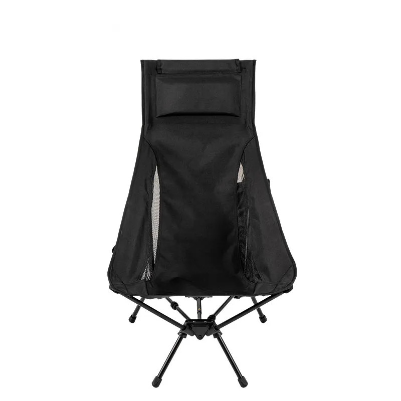 Las características de la silla de camping triangular.