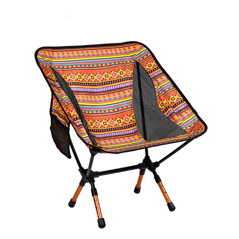 Silla de camping plegable estilo indio